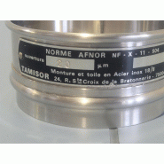 Tamis de test en acier inox RETSCH 100x40mm - 20 µm_1