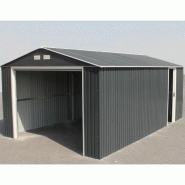 889 - garage en métal anthracite 19,95m² grande hauteur h.2,60m duramax_1