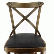 Chaise salle de restaurant Chinon - Marron_1