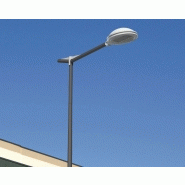 Mât d'éclairage public cylindro-conique alizea 13 / en acier galvanisé_2