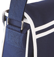 Sac messenger rétro - Polyester 600D - Bandoulière ajustable - Réf: BG71_1