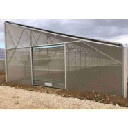 Serre pour l'exploitation au maximum  de l'irradiation solaire - Multisunart monopente_1