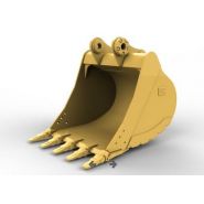 488-8415 godet d'excavation à usage normal avec lame de nivellement - caterpillar finance france - 650 mm (25 in)_1