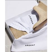 Boîte-cadeau pliable pour chaussures en cuir - 35x23,5x7cm - Zeal-X Packing - carton blanc et aluminium noir_1