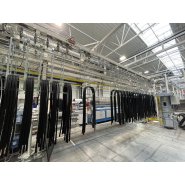 Convoyeur aérien birail à chaîne motorisé pour l?accumulation de charges - BOREAL_1