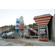 Mobile 135 Y Centrale à Béton - Simex - 130 m3/hr, Facile à Monter et à Transporter_1