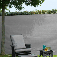 Nature brise-vue de jardin pe 1,5 x 5 m gris 428525_1
