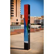 Panneau directionnel - Foshan Nanhai Guose - signalétique moderne et personnalisée_1