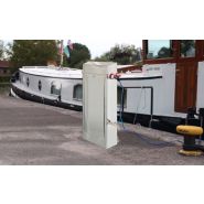 Borne marina - urbaflux - corps en tôle inox_1