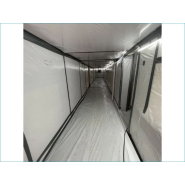 Film Désamiantage 120M² 2M pliés en 2 Dart test 300g Blanc - Réf AB2-PB1_1