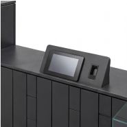 Îlot commercial intelligent - distributeurs automatiques, casiers et tests de parfums_1