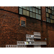 Présentoir mural de brochure en acier recyclé de 60% - XHIBIT - Ref : 1-fack_1