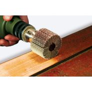 Roue à lamelle - wolfcraft - diamètre de la queue 6 mm - adaptée bois, métal et peinture_1