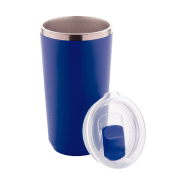 Mug thermos - isotherme en acier inoxydable à double paroi - 500 ml - couleur bleu_1