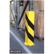 Angle de protection en tôle - Sécurité des rayonnages et machines sensibles - Protection contre chariots élévateurs - Intérieur_1