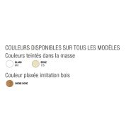 Cardal - Clôtures en PVC Sothoferm - Lames non ajourées verticales, épaisseur 24 mm, sur mesure ou standard_1