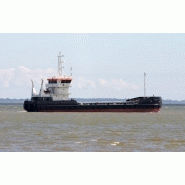 Chaland fendable Seem 51-970st - 51m de long, 485 ch, 6 personnes, trémie 450 m³_1