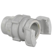 Demi-raccord symétrique avec verrou - DN 20 mm - M 3/4