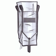 LOT de 10 BIGBAGS neuf 90x90x120, SWL: 1000 kg, JR+OT, fond ouvrant_1