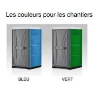 Vente - Toilette mobile autonome ECCO Triton Premium 105 x 105 x 232 cm - Compacte et facile à manipuler_1