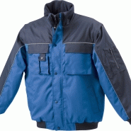 Veste de travail - manches amovibles - plusieurs couleurs - modèle JN810 - tissu Téflon anti-taches_1