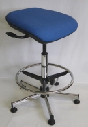 Siège assis-debout 29as - Assise en vinyle supérieur lavable - Réglable en hauteur et inclinaison_1