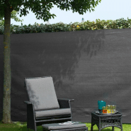 Nature brise-vue de jardin pe 1,2 x 5 m anthracite 428527_1