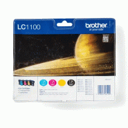 Pack de cartouches d'encre LC1100VALBP Brother originales_1