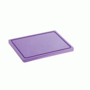 Planche à découper PRO 32x26 W-R A120528 Bartscher - Violet_1