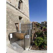 Plateforme élévatrice  idéale pour les lieux publics et les lieux d'habitations -  SIL 1000_1