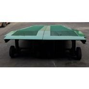Rampe de quai mobile désaccouplable - Capacité 20T - AZ RAMP KING VERSION BIG FOOT LLO - Largeur adaptable_1