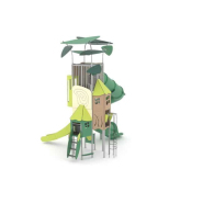 Structure multi-activités métallique organik - LD1OR1171 - Ludoparc - pour enfants dès 2 ans, capacité 25 enfants_1