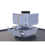 Tour de refroidissement adiabatique à deux étages - breveté Oxycom IntrCooll Std pour bâtiments industriels et commerciaux_1