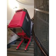 Diable électrique à chenilles et plateau inclinable - Domino Automatic - capacité 300 ou 400 kg_2