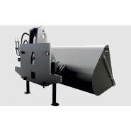 Godet pour chariot élévateur - riman - conçue pour la reprise de matériaux fluides d’une densité de 1,2 maximum_1