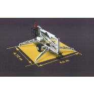 Nacelle tractable PARMA 15T - LVM SARL - hauteur de travail 14,85 m - charge 200 kg - déport 7,30 m_1