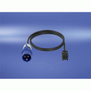 SCHROFF Wieland® Câbles de raccordement pour connecteurs femelles, GST18, 5 m, IEC 60309_1