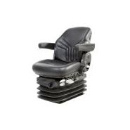 Siège de tracteur - Grammer AG - Maximo Comfort PVC Noir - course de la suspension : 100 mm - 56071_1