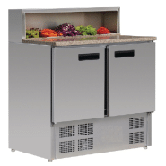 Table à pizza réfrigérée 2 portes_1