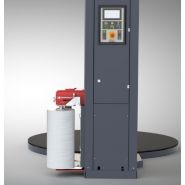 Fenix - Banderoleuse à plateau tournant semi-automatique - DNC Packaging - Faible maintenance et personnalisation_1