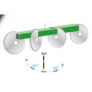 Panda 400 - Tronçonneuse mono tête FOM Industrie SRL - Lame en widia Ø 400 mm avec positionnement manuel_1