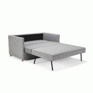 Canapé convertible INNOVATION LIVING OLAN - Coloris Twist Granite - Couchage 140x195 cm - Design contemporain_1