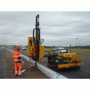 Les mâts de battage orteco montés sur bras de grue/pelle_1
