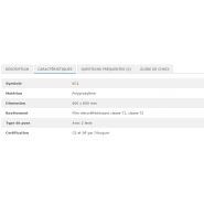 30003 - Panneau de chantier KC1 - Route inondée - 800 x 600 mm - Emboîtable et léger_1