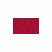 Canapé convertible express JACKSON 140cm - Sommier à lattes - Tête de lit intégrée - Polyuréthane rouge - Matelas 16 cm_1
