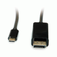 VALUE Câble adaptateur type C - DisplayPort, v1.2, M/M, 1 m_1