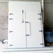 Porte de chambre froide coulissante - JingQuan - 120mm de bande - Isolation renforcée et personnalisable_1