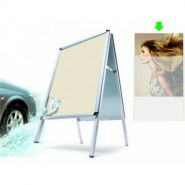 Stop trottoir d'extérieur - Sigma - Waterproof avec porte-affiche résistant et pochette transparente_1