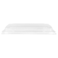 Couvercle transparent pour barquette repas 18x13cm - par 100_1