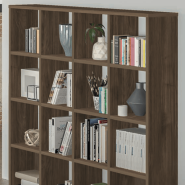 Cubic - Armoire ouverte - Bureocean - Panneaux mélaminés haute résistance - Certification PEFC_1